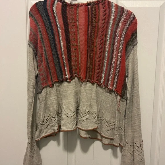 Free People Striped Knit Cardigan - Picture 2 of 6